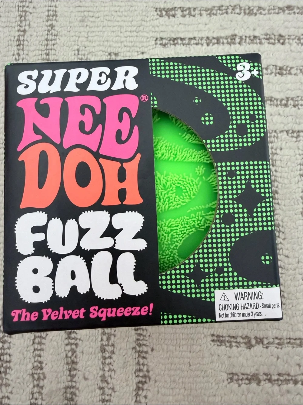 Super Needoh Fuzz Ball the Velvet Squeeze